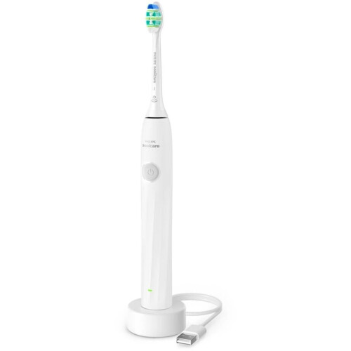 Philips Sonicare HX4021/01 - Tandenborstel - 2 min. timer 31.000 pulsaties per min. - Wit Tweedehands