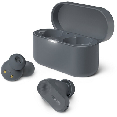 Philips Sound TAT3509 - True Wireless In-Ear Oortjes - Noise Cancelling - Donker grijs Tweedehands