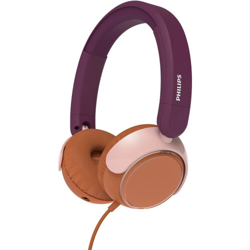 Philips TAK2000MP/00 - On-Ear Koptelefoon - Draad - Audio Delen - Oranje Paars Roze