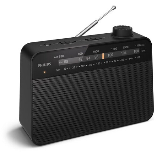 Philips TAR2509 - Draagbare FM/AM-radio - Analoge afstemming - Helder geluid Tweedehands