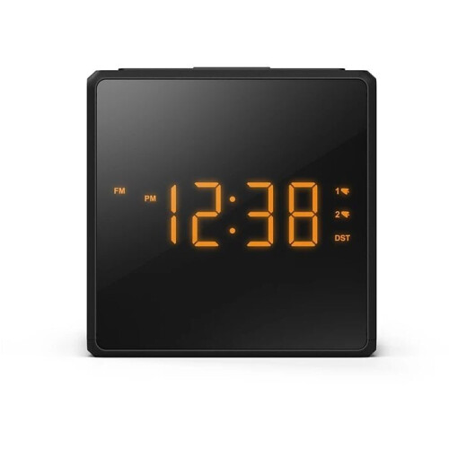 Philips TAR4500/10 - Wekker - FM-Radio met USB-C Oplaadpoort en Dubbelen Alarmen Tweedehands