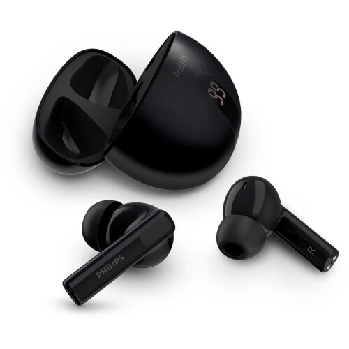 Philips TAT2520BK/00 - In-ear oordopjes - Draadloos Bluetooth 5.4 - IPX4 spatwaterdicht - Zwart Tweedehands