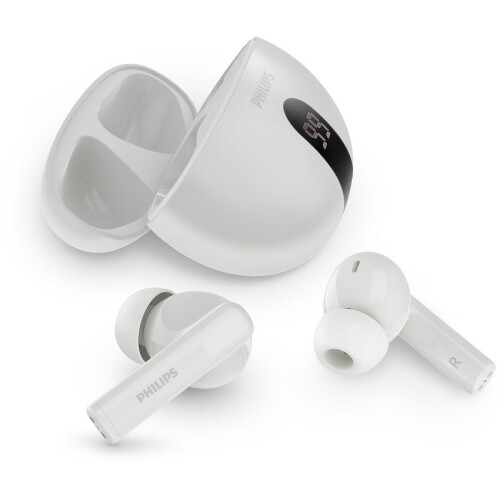 Philips TAT2520WT/00 - True Wireless In-ear Oordopjes - Dynamische Bas - Wit