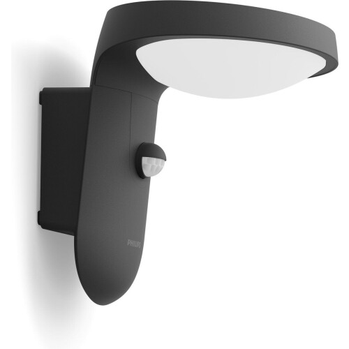 Philips Tyla buitenwandlamp - LED - bewegingssensor - antraciet Tweedehands