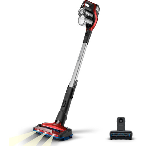 Philips XC7043/01 - Steelstofzuiger - 360 graden mondstuk - Twist Red