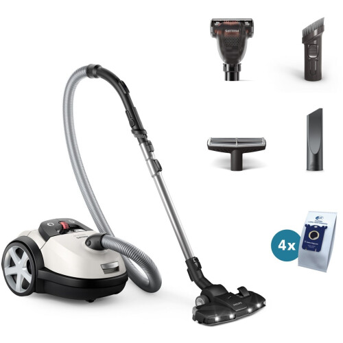 Philips XD8142/12 - Stofzuiger met zak - TriActive+ LED - 900W Tweedehands