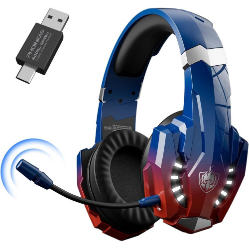 Phoinikas G9000 MAX - Gaming Headset - Ruisonderdrukking en LED-verlichting - Zwart Tweedehands