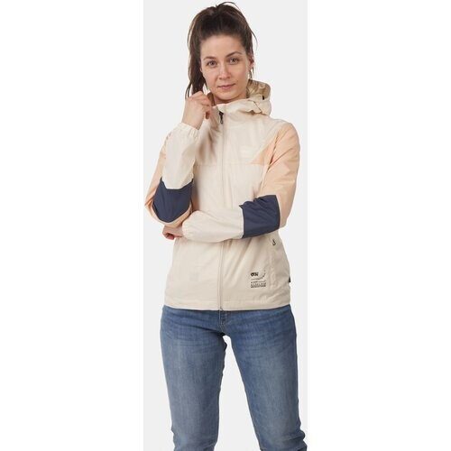 Picture Scale Jas Dames Wit/Middenroze Tweedehands