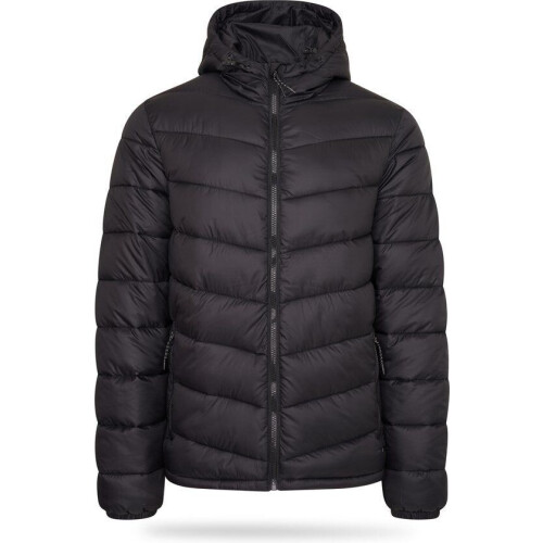 Pierre Cardin - Heren Jas winter Padded Jacket - Zwart - Maat L