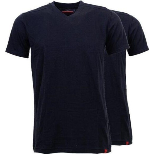Pierre Cardin - Heren Tee SS 2-pack t-shirts - Zwart - Maat XXL (2 stuks)