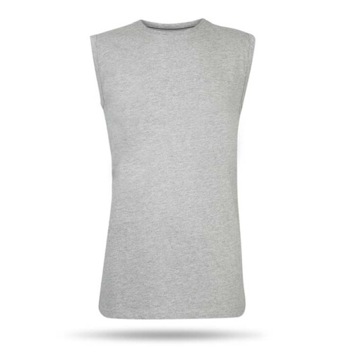 Pierre Cardin Mouwloos T-Shirt - Lichtgrijs - Large