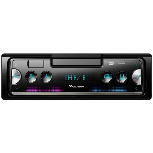 Pioneer SPH-20DAB - 1-DIN-ontvanger - DAB/DAB+ Bluetooth USB Spotify