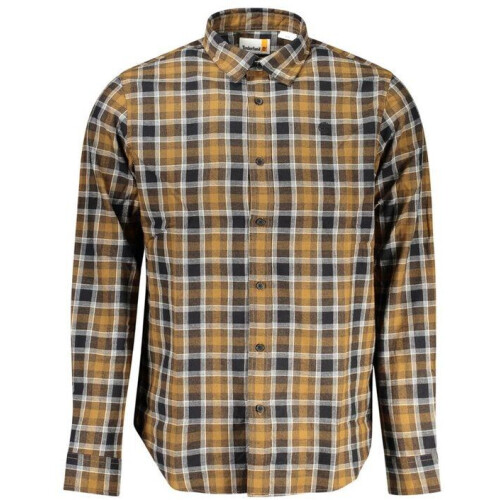Plaid Regular Fit Overhemd - Lange Mouwen - Bruin Tweedehands