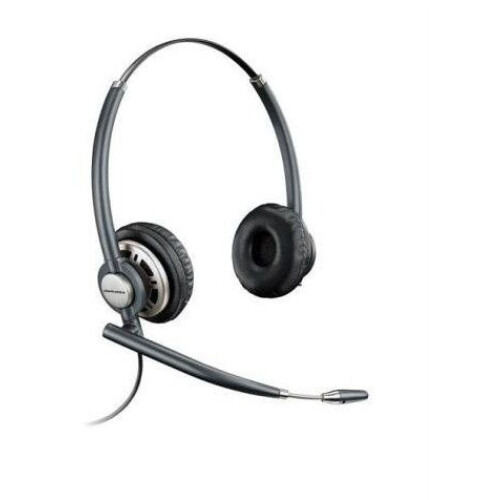 Plantronics HW720 - Stereofonische headset - Bedraad - Zwart