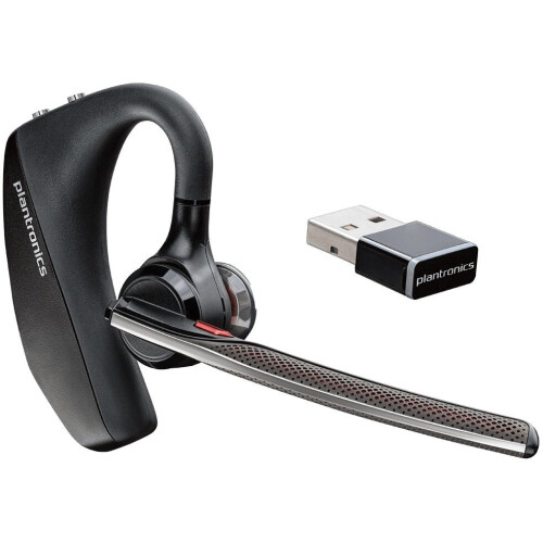 Plantronics Voyager 5200 UC - Bluetooth Headset - 4 microfoons - Zwart