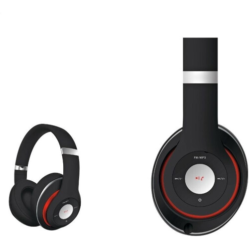 Platinet FH0916 - Over-Ear Koptelefoon - Bluetooth 3.0 FM Radio - Zwart