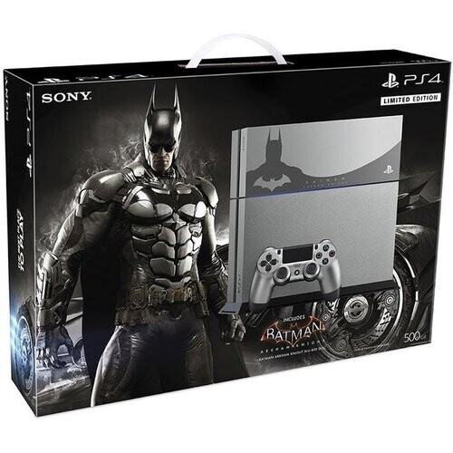 Refurbished PlayStation 4 500GB - Grijs - Limited edition Batman: Arkham Knight + Batman: Arkham Knight Tweedehands