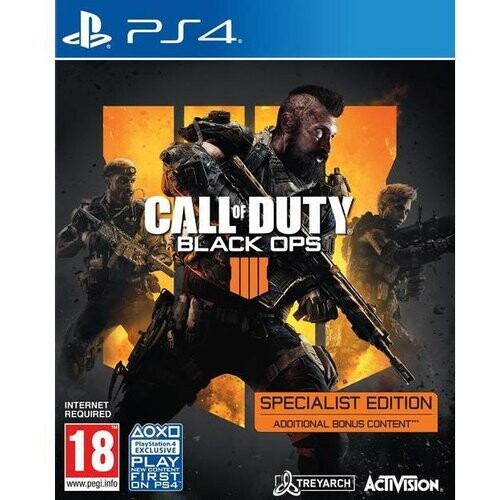 PlayStation 4 Slim 500GB - Zwart + Call Of Duty: Black Ops 4 + Watch Dogs 2 + Middle-earth: Shadow of Mordor Tweedehands