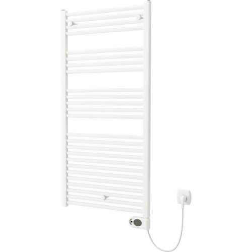 Plieger Elba - Elektrische handdoekradiator - Klokthermostaat 700 Watt - Wit Tweedehands