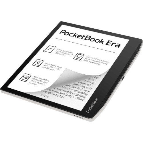 PocketBook Era - E-reader - 7"E Ink Carta 1200 - Zilver Tweedehands
