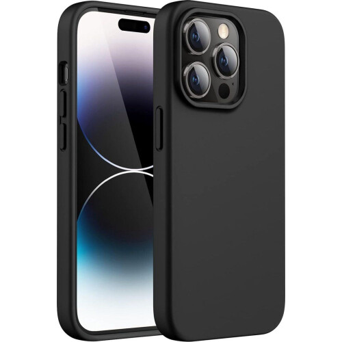 Podec iPhone 14 Pro Max - Telefoonhoesje - Krasbestendig - Zwart Tweedehands
