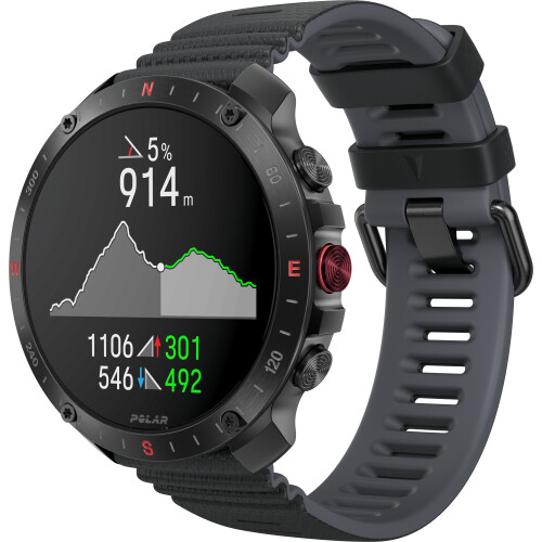 Polar Grit X2 Pro - Premium Outdoor Smartwatch - GPS Sporthorloge met Biosensing - Zwart