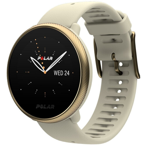Polar Ignite 2 - Smartwatch - GPS hartslagmeting - Goud (Beige) Tweedehands