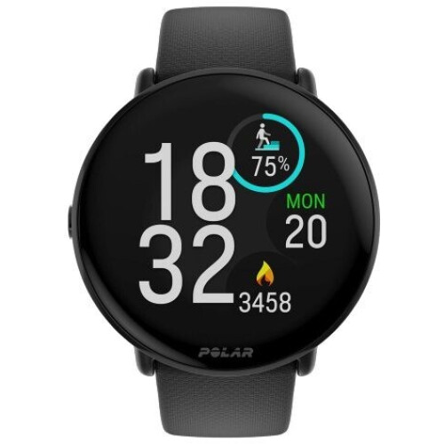 Polar Ignite 3 Titanium - Fitness Smartwatch - GPS Activity Tracker - Zwart