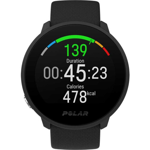 Polar Unite - Fitnesshorloge - Hartslagmeting - Zwart - S-L Tweedehands