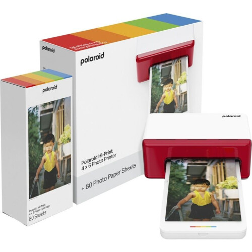 Polaroid Hi-Print 4x6 Everything Box - Fotoprinter 10x15cm - 80 sheets (10x15cm)