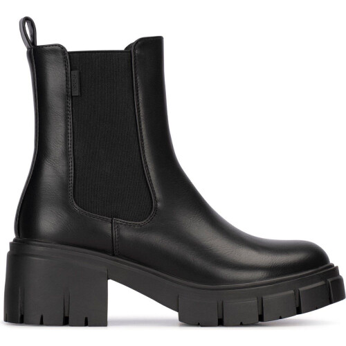 POSH by Poelman NOOR - Enkellaarzen - Imitatieleer - Zwart