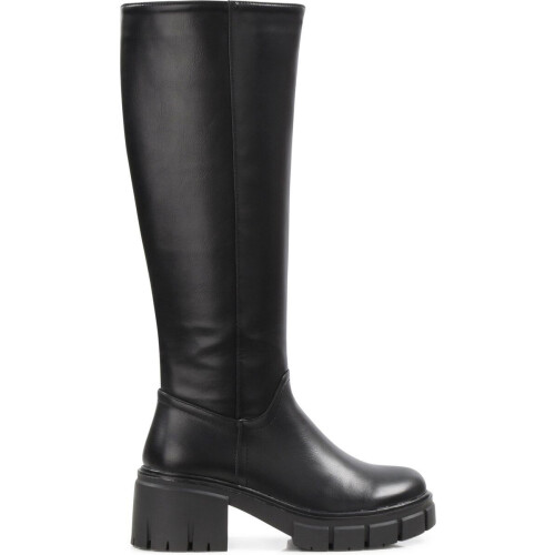 POSH by Poelman NORI - Dames laarzen - Imitatieleer - Zwart - Maat 40