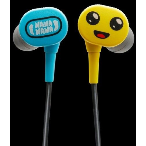 PowerA Peely - Bedrade Oordopjes - In-ear met Microfoon - Blauw Geel Zwart