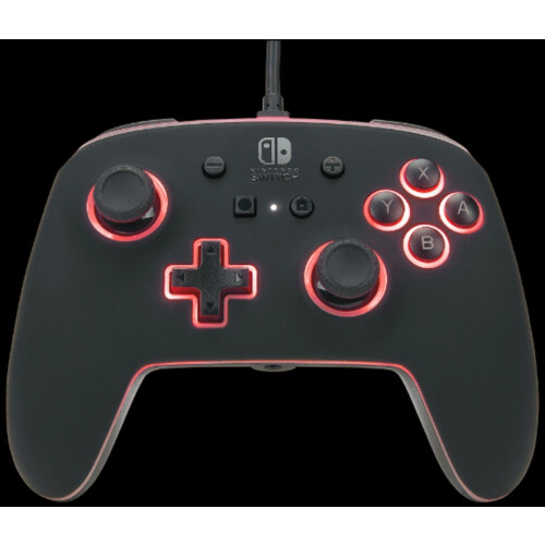 PowerA Spectra - Geavanceerde bedrade controller - LED-verlichting 8 kleuren - Zwart