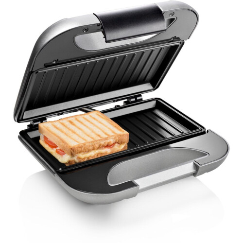 Princess 127003 - Sandwichmaker - 2 tosti's - 750 W - Zilver