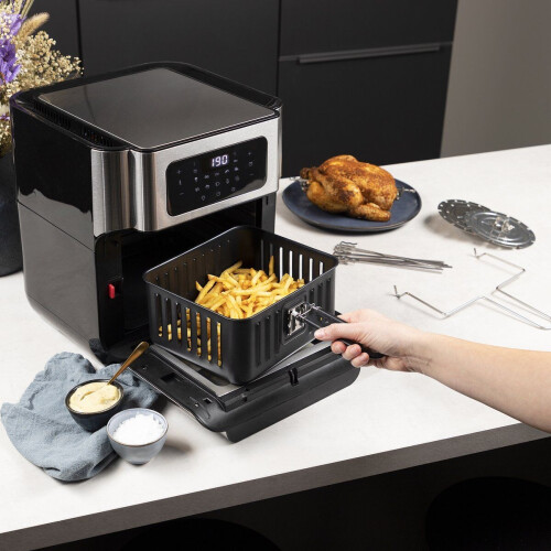 Princess 182062 - Accessoireset voor Aerofryer Oven - Frituurmand - Spiesenset - Draaispit - Handvat (4-delig)