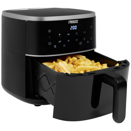 Princess 182238 - Digitale Airfryer 4L - Digital Touchscreen - 8 Automatische Programma's - Zwart Tweedehands