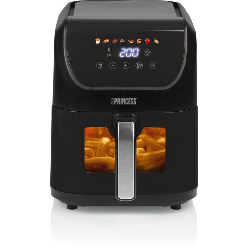 Princess 182240 - Heteluchtfriteuse - 5.5L - 1500W - 8 Programma's - Slank Ontwerp - Zwart Tweedehands