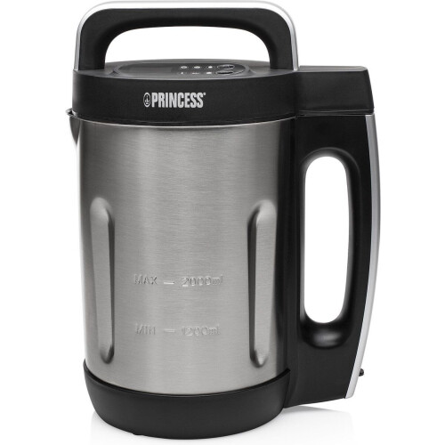 Princess 214002 - Soepmaker Family XL - 2 liter - RVS - 6 programma's - 1000W