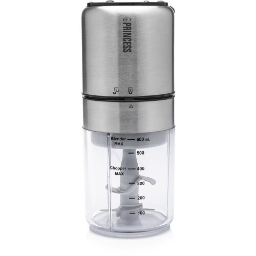 Princess 221080 - Hakmolen - 2 In 1 Chopper & Blender - 500 ml Tweedehands