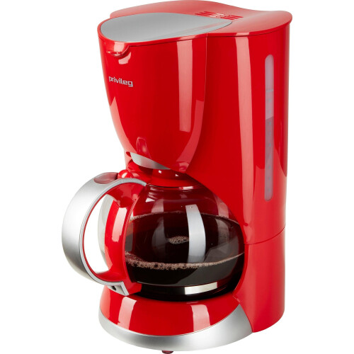 Privileg 747528 - Filterkoffiemachine - 1,37 liter - Rood Tweedehands
