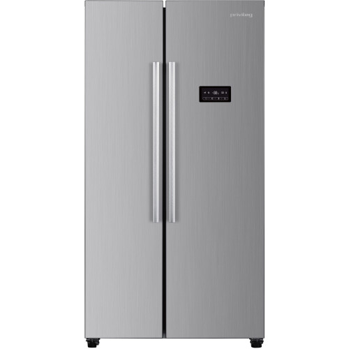 Privileg PRGF 6441 XP4E - Amerikaanse koelkast - No Frost - RVS (inox look) Tweedehands