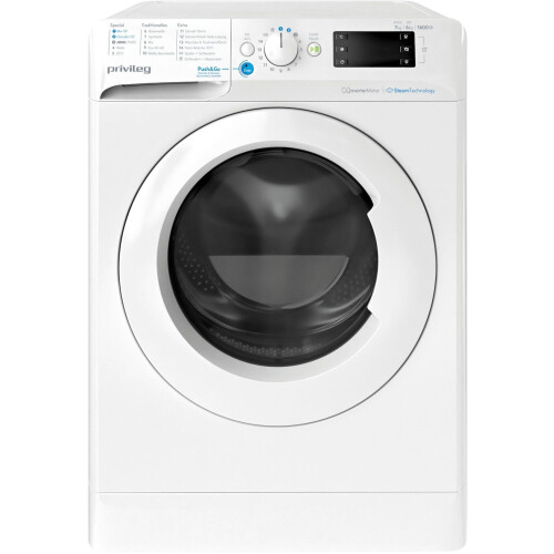 Privileg PWWTV X 76G6 - Was-droogcombinatie - Push&Go Steam-Technologie - 7 kg wassen 6 kg drogen