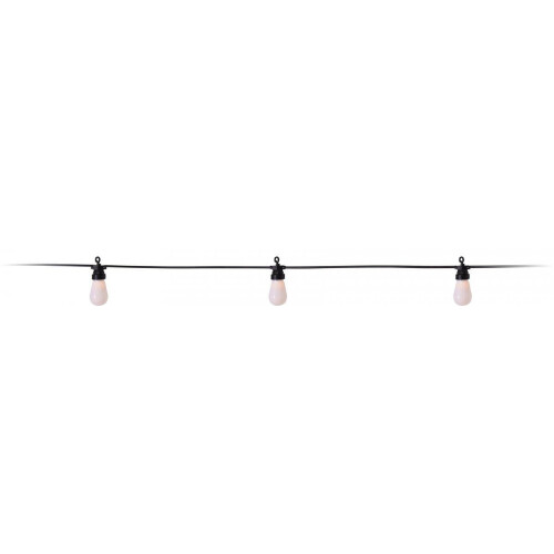 Pro Garden - Feestverlichting LED - 20 Spots 120 cm - Zwart