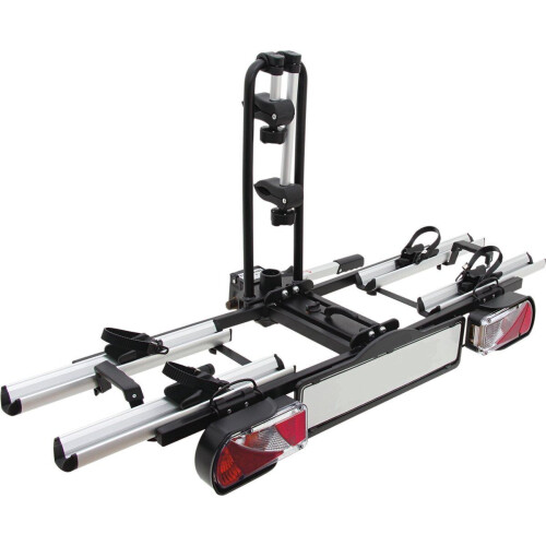 Pro-User Diamant - Fietsendrager - 2 Fietsen - Max. draaggewicht 60 kg - Zilver/zwart (2 stuks)