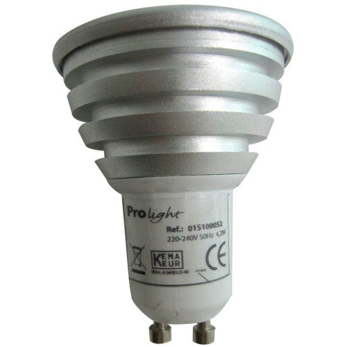 Prolight GU10 Led lamp - 4.2W - warm wit - 75 lumen
