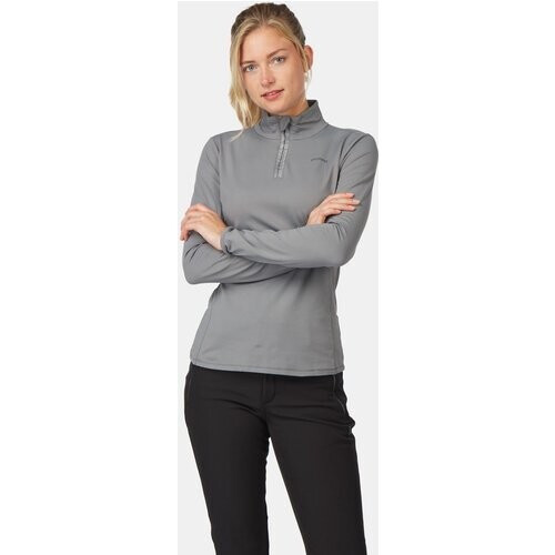 Protest Fabriz 1/4 Zip Skipully Dames Middengrijs Tweedehands