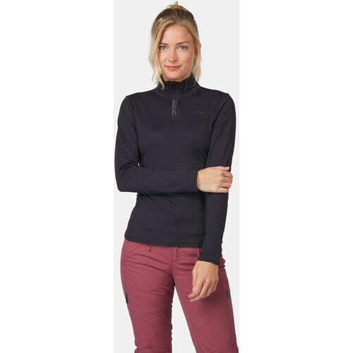 Protest Fabriz 1/4 Zip Skipully Dames Zwart Tweedehands