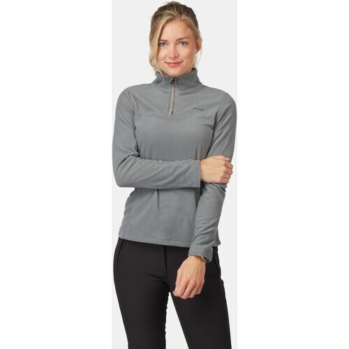 Protest Mutez 1/4 Zip Skipully Dames Middengrijs Tweedehands