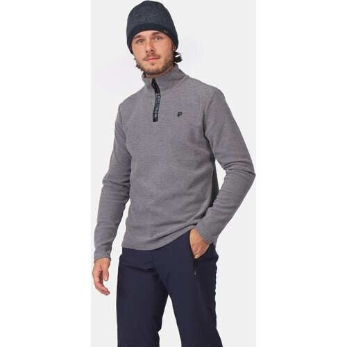Protest Perfectym 1/4 Zip Trui Donkergrijs Mengeling Tweedehands
